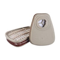 Gas mask accessories trapezoidal filter box